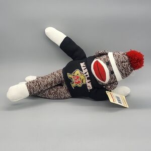 Maryland Terrapins Sock Monkey Plush